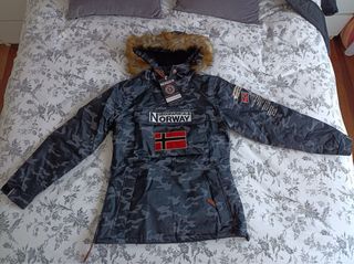 Chaqueta Geographical Norway Camuflaje
