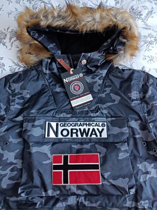 Chaqueta Geographical Norway Camuflaje