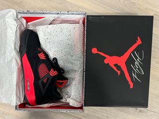 Nike Jordan 4 Retro Red Thunder Talla 44