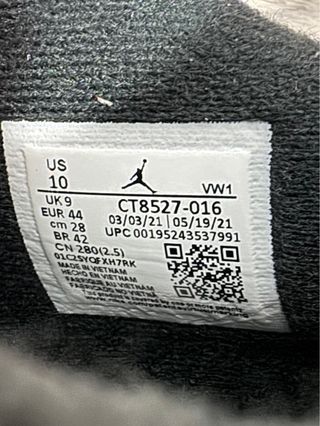 Nike Jordan 4 Retro Red Thunder Talla 44