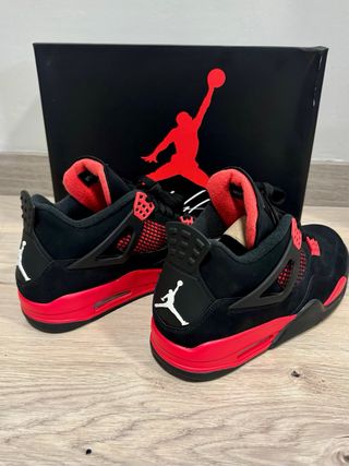 Nike Jordan 4 Retro Red Thunder Talla 44