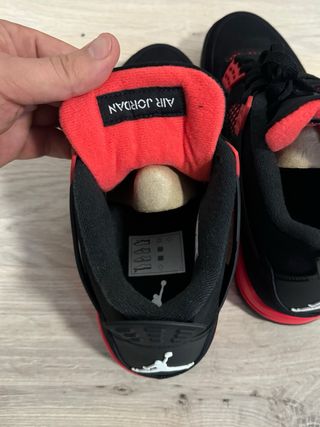 Nike Jordan 4 Retro Red Thunder Talla 44