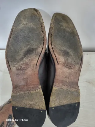 Tod's Scarpe Pelle Marrone Taglia 44