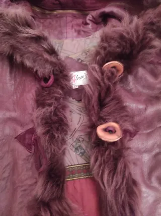 Abrigo Piel Vintage  XXL