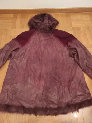 Abrigo Piel Vintage  XXL