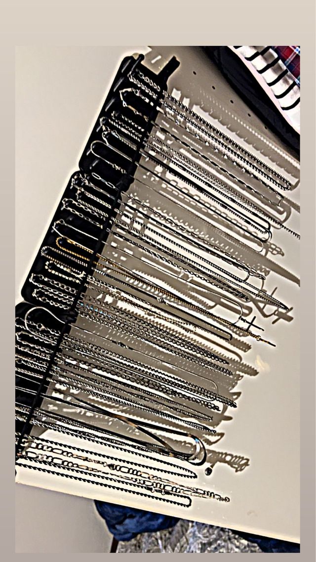 Lote de Correntes PREVENTA Prata e Aço