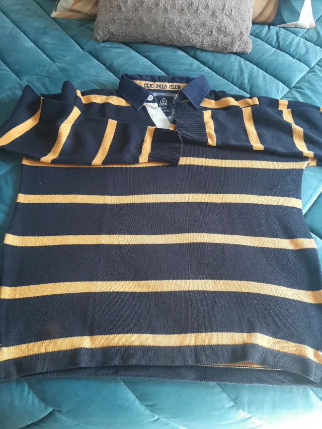 Camisa Polo Caballero CLK Polo Club Rayas