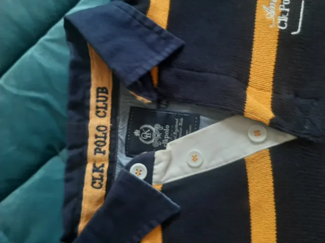 Camisa Polo Caballero CLK Polo Club Rayas