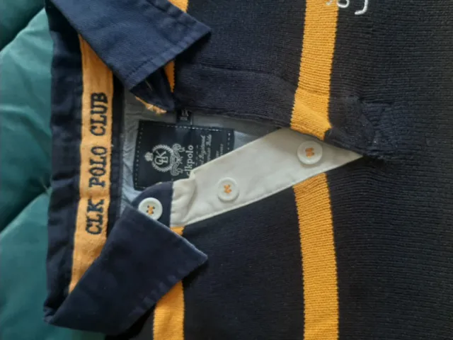 Camisa Polo Caballero CLK Polo Club Rayas