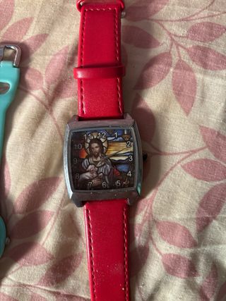 Lote 3 Relojes Mujer Multicolor y Rojo