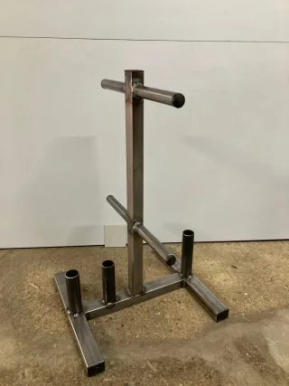 Soporte Discos de Pesas y Barras 28 mm Decathlon