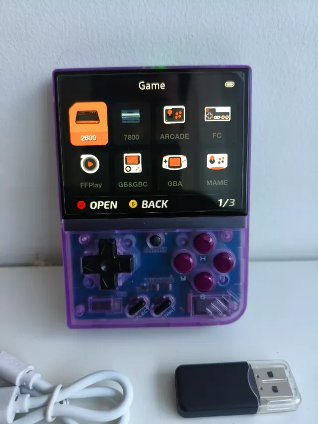 Miyoo Mini + Accesorios consola retro con juegos