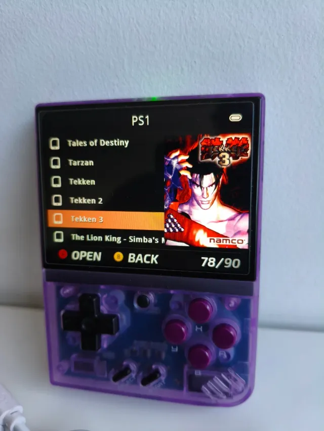 Miyoo Mini + Accesorios consola retro con juegos