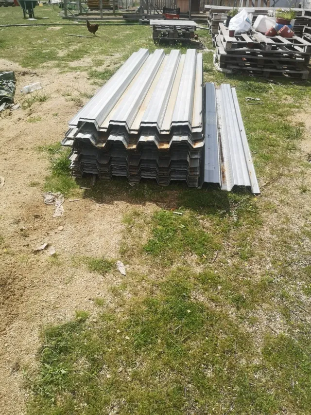 Chapa colaborante metálica