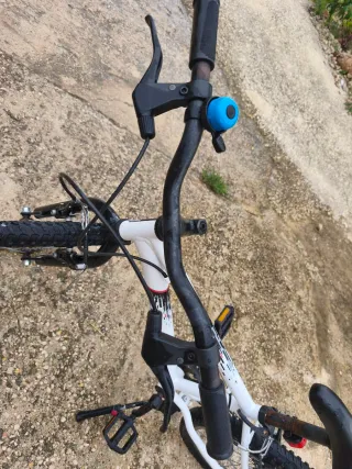 Bicicleta Rockrider 20 Blanca