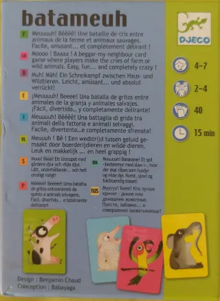 Juego de mesa Batameuh Djeco