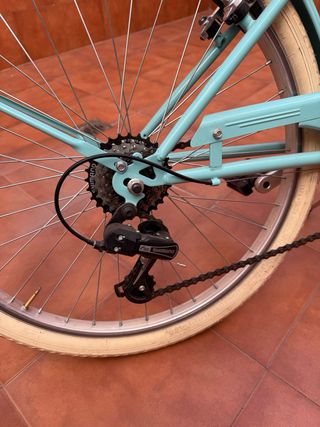 Bicicleta Biciclasica Turquesa.