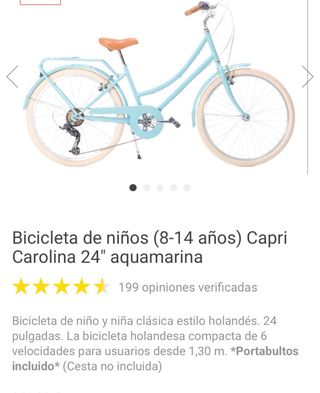 Bicicleta Biciclasica Turquesa.
