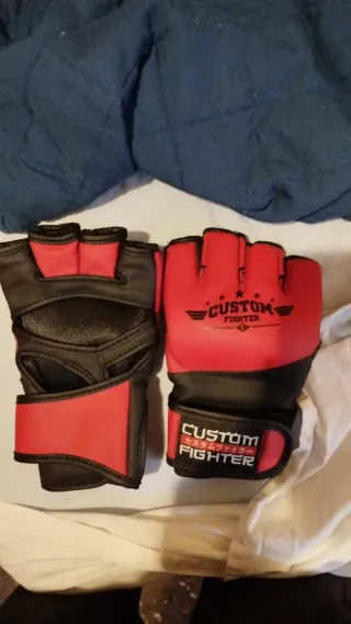 Guantillas MMA Custom Fighter Rojas