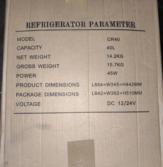 Refrigerador CR40 40L