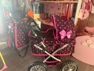 Carrito de muñecas lunares, usando en bueno estado