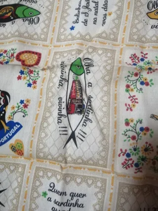 Pano de cozinha com bicos