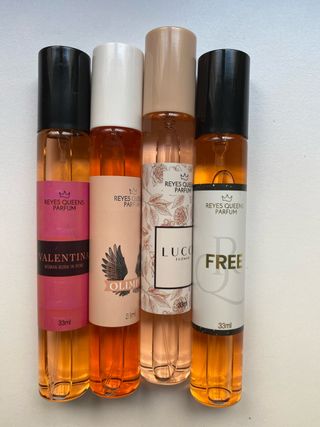 Lote 4 Perfumes Reyes Queens Parfum 33ml