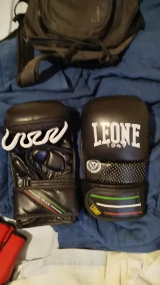 Guantillas MMA Leone Negras