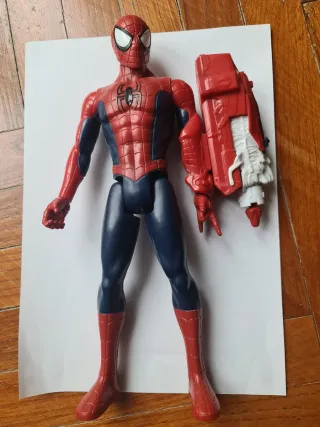 Spiderman 28cm con Colpo e Voce