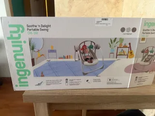 Columpio eléctrico para bebé