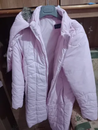 Giacca bambina piumino cappuccio pelliccia