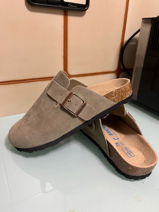 Zapatilla Birkenstock Beige