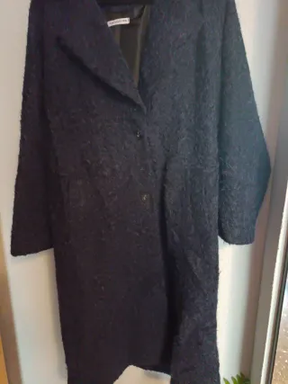 Abrigo azul marino