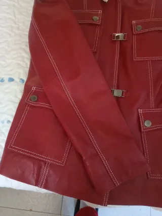 Chaqueta Piel Giorgio di Mare granate