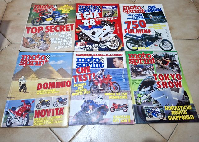 Lotto di n.36 Riviste Moto Sprint