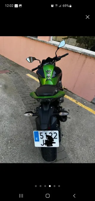 Moto Kawasaki Z800 e