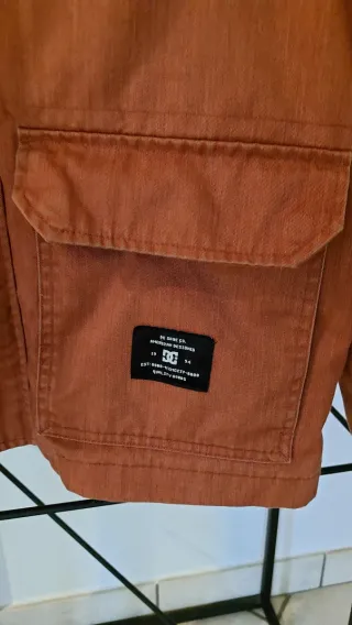 Parka DC Shoes Uomo Arancione con Cappuccio