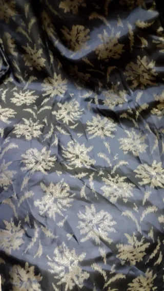 Abrigo de piel natural negro