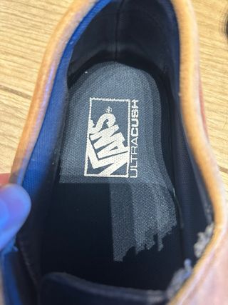 Náuticos Vans Azul y Marrón