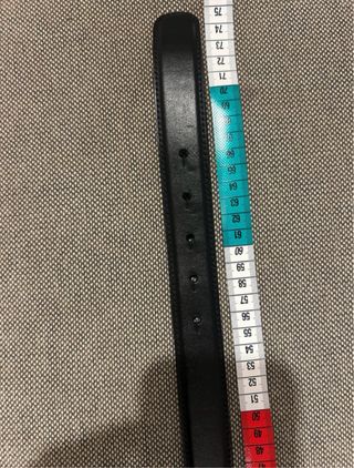 Cinturón Versace Cuero Negro