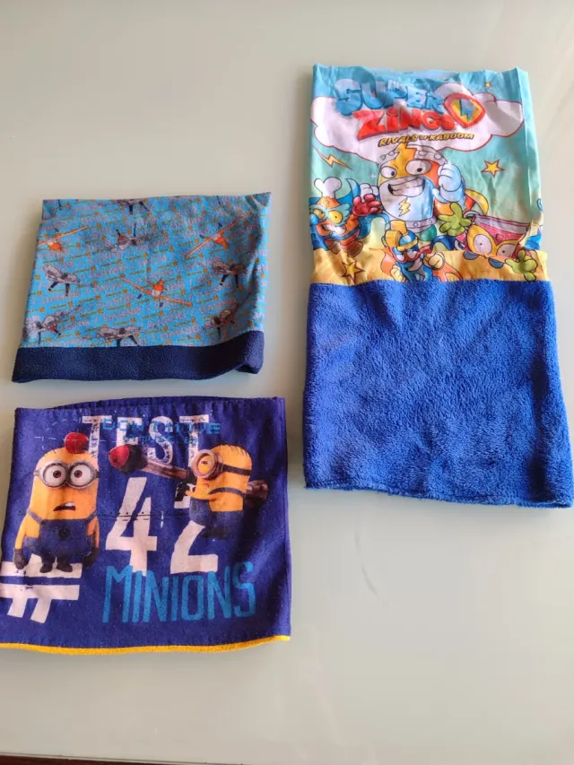 Lote 3 Buffs/Braga Cuello Niños