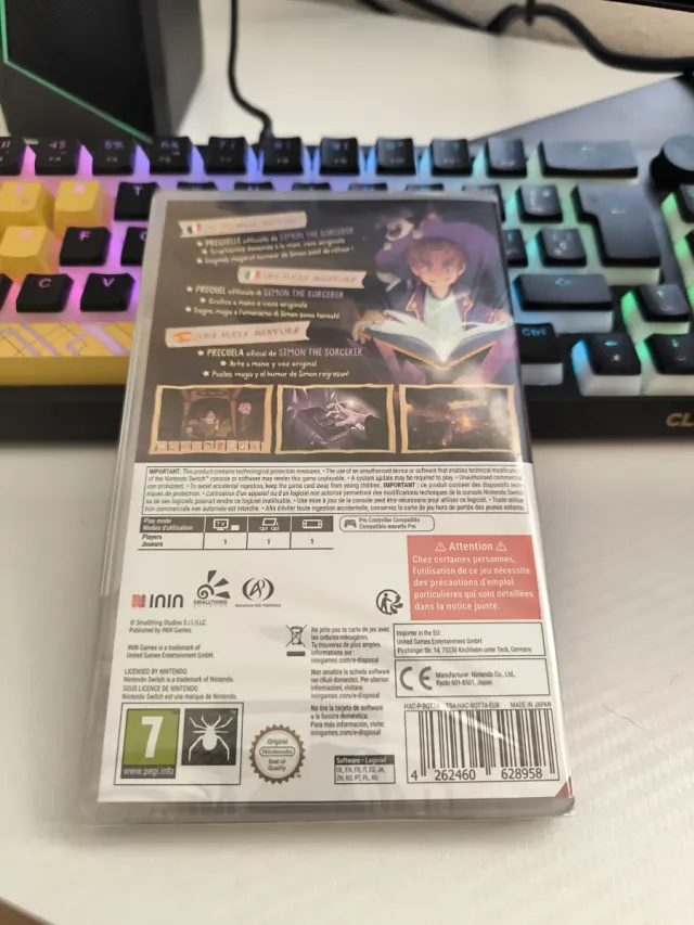 Simon the Sorcerer Origins Switch