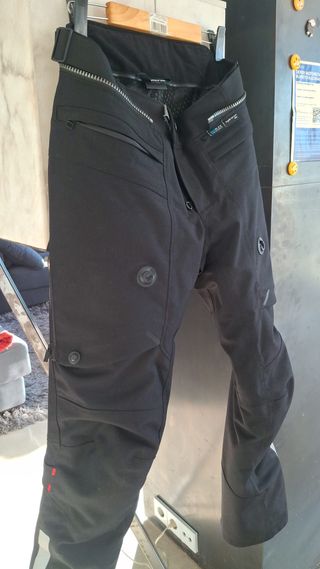 Pantalón Moto Mujer Revit Negro