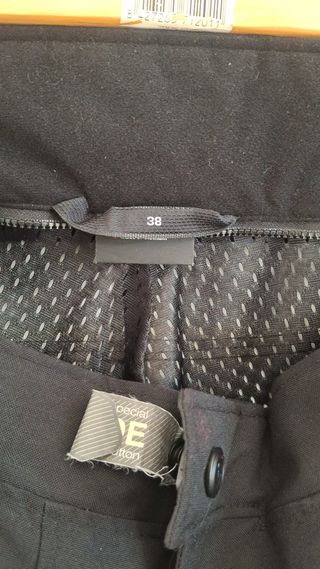 Pantalón Moto Mujer Revit Negro