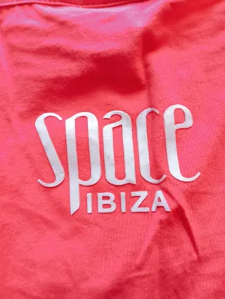 Camiseta Space Ibiza Roja Talla M