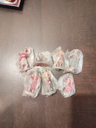 Lote 7 figuras Belén años 70