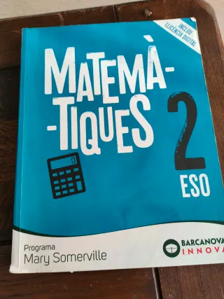 Mary Somerville 2 ESO. Matemàtiques