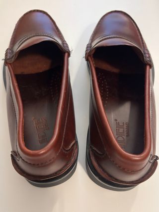 Mocasines cuero granate IDEE UOMO italy 42.5