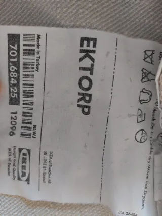 Funda Sofá Ikea Ektorp 2 Plazas Beige