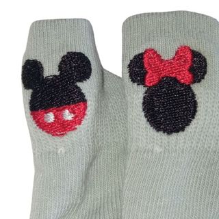 4 Pares Calcetines Mickey Minnie